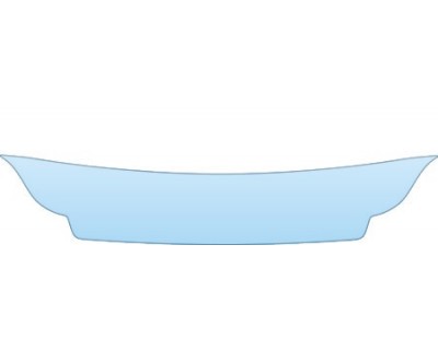PAINT PROTECTION KIT - 2009 BUICK LACROSSE CX REAR BUMPER DECK KIT - PRECUT PPF CLEAR BRA WRAP