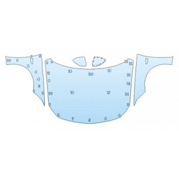 PRECUT PPF CLEAR BRA WRAP