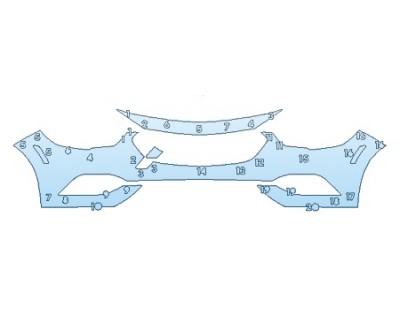 2020 BUICK REGAL SPORTBACK BASE Bumper