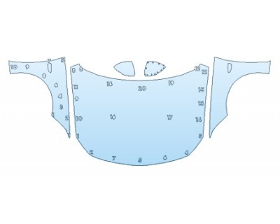 PRECUT PPF CLEAR BRA WRAP