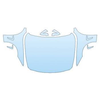 Precut PPF Kit – Clear Bra Paint Protection Film PAINT PROTECTION KIT - 2019 BMW 4 SERIES 430I COUPE BASE FULL HOOD(WRAPPED EDGES) FENDERS MIRRORS - PRECUT PPF CLEAR BRA WRAP