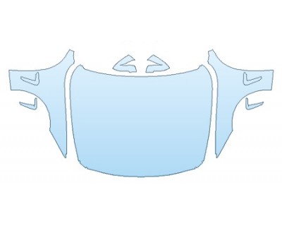 Precut PPF Kit – Clear Bra Paint Protection Film PAINT PROTECTION KIT - 2019 BMW 4 SERIES 430I COUPE BASE FULL HOOD(WRAPPED EDGES) FENDERS MIRRORS - PRECUT PPF CLEAR BRA WRAP