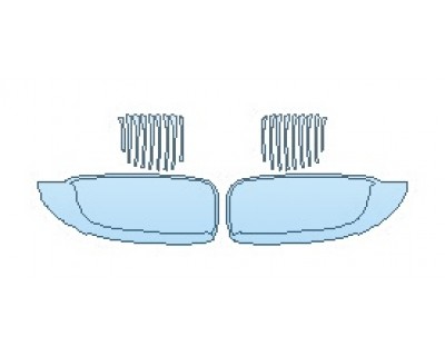 Precut PPF Kit – Clear Bra Paint Protection Film PAINT PROTECTION KIT - 2019 BMW 4 SERIES 430I COUPE BASE GRILLE - PRECUT PPF CLEAR BRA WRAP