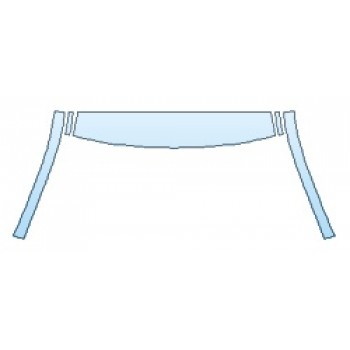 PAINT PROTECTION KIT - 2019 BMW 4 SERIES 430I GRAN COUPE SPORT LINE ROOF A-PILLARS - PRECUT PPF CLEAR BRA WRAP