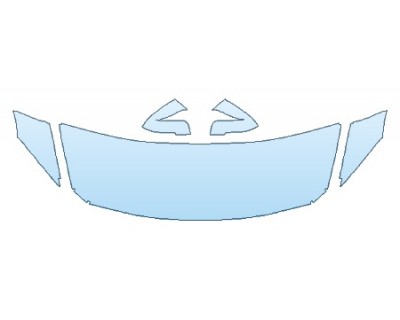 PAINT PROTECTION KIT - 2019 BMW 4 SERIES 430I XDRIVE COUPE SPORT LINE HOOD(24 INCH WRAPPED EDGES) FENDERS MIRRORS - PRECUT PPF CLEAR BRA WRAP