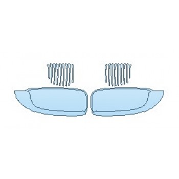 Precut PPF Kit – Clear Bra Paint Protection Film PAINT PROTECTION KIT - 2019 BMW 4 SERIES 440I COUPE BASE GRILLE - PRECUT PPF CLEAR BRA WRAP