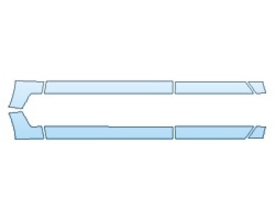 PAINT PROTECTION KIT - 2019 BMW 4 SERIES 440I GRAN COUPE BASE DOORS - PRECUT PPF CLEAR BRA WRAP