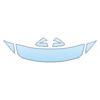 PAINT PROTECTION KIT - 2019 BMW 4 SERIES 440I GRAN COUPE SPORT LINE HOOD(18 INCH WRAPPED EDGES) FENDERS MIRRORS - PRECUT PPF CLEAR BRA WRAP