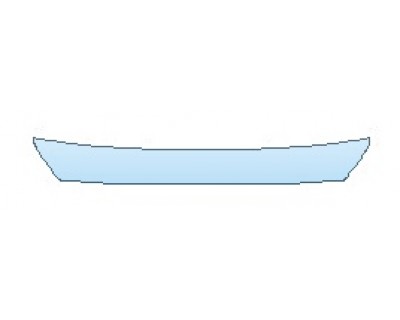 PAINT PROTECTION KIT - 2020 HYUNDAI VELOSTER TURBO BASE REAR BUMPER DECK - PRECUT PPF CLEAR BRA WRAP