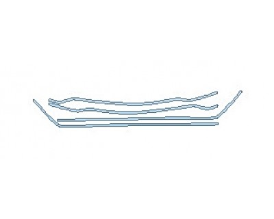 PAINT PROTECTION KIT - 2020 VOLKSWAGEN JETTA R-LINE DOOR EDGE GUARDS - PRECUT PPF CLEAR BRA WRAP