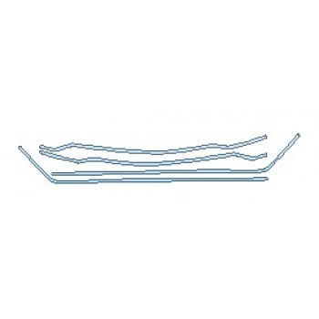 PAINT PROTECTION KIT - 2019 VOLKSWAGEN JETTA SE DOOR EDGE GUARDS - PRECUT PPF CLEAR BRA WRAP