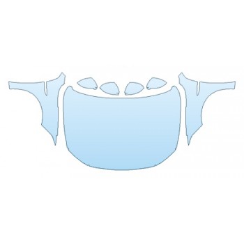 Precut PPF Kit – Clear Bra Paint Protection Film PAINT PROTECTION KIT - 2019 VOLKSWAGEN JETTA SEL FULL HOOD (WRAPPED EDGES) FENDERS MIRRORS - PRECUT PPF CLEAR BRA WRAP