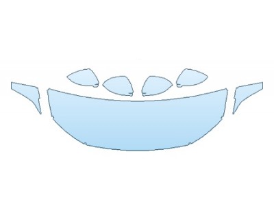 Precut PPF Kit – Clear Bra Paint Protection Film PAINT PROTECTION KIT - 2020 VOLKSWAGEN JETTA SEL PREMIUM HOOD(24 INCH WRAPPED EDGES) FENDERS MIRRORS - PRECUT PPF CLEAR BRA WRAP