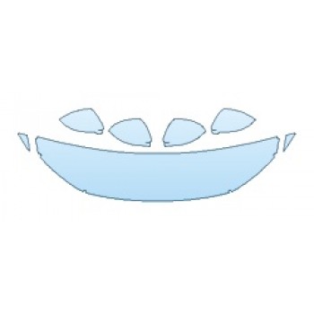 Precut PPF Kit – Clear Bra Paint Protection Film PAINT PROTECTION KIT - 2020 VOLKSWAGEN JETTA SEL PREMIUM HOOD(18 INCH WRAPPED EDGES) FENDERS MIRRORS - PRECUT PPF CLEAR BRA WRAP