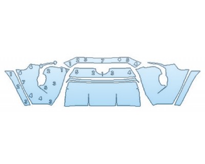 PRECUT PPF CLEAR BRA WRAP