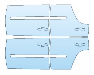 PRECUT PPF CLEAR BRA WRAP