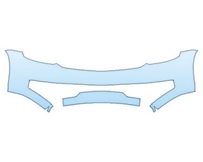 PAINT PROTECTION KIT - 2020 CHEVROLET SUBURBAN LT Z71 BUMPER (2 PIECE) - PRECUT PPF CLEAR BRA WRAP