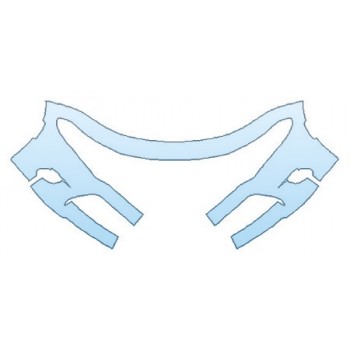PAINT PROTECTION KIT - 2020 DODGE CHARGER SRT 392 BUMPER (1 PIECE) - PRECUT PPF CLEAR BRA WRAP