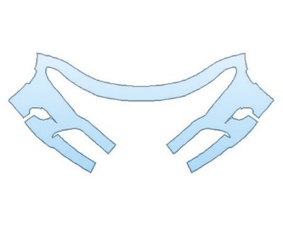 PAINT PROTECTION KIT - 2019 DODGE CHARGER SRT 392 BUMPER (1 PIECE) - PRECUT PPF CLEAR BRA WRAP