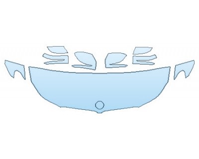 PAINT PROTECTION KIT - 2018 BMW 6 SERIES 640I XDRIVE GRAN TURISMO SPORT LINE HOOD (24 INCH) FENDERS MIRRORS - PRECUT PPF CLEAR BRA WRAP