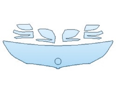 PAINT PROTECTION KIT - 2018 BMW 6 SERIES 640I XDRIVE GRAN TURISMO SPORT LINE HOOD (18 INCH WRAPPED EDGES) FENDERS MIRRORS - PRECUT PPF CLEAR BRA WRAP