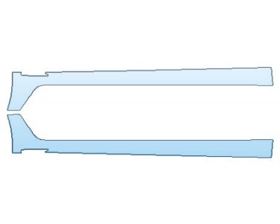 PAINT PROTECTION KIT - 2018 BMW 6 SERIES 640I XDRIVE GRAN TURISMO SPORT LINE ROCKERS - PRECUT PPF CLEAR BRA WRAP