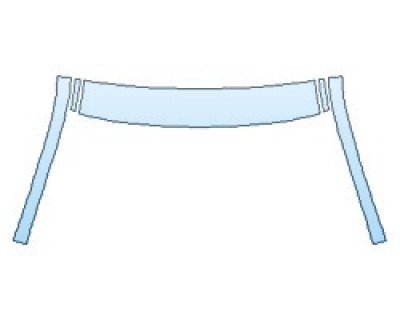 PAINT PROTECTION KIT - 2018 BMW 6 SERIES 640I XDRIVE GRAN TURISMO SPORT LINE ROOF A-PILLARS - PRECUT PPF CLEAR BRA WRAP