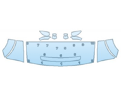 PRECUT PPF CLEAR BRA WRAP