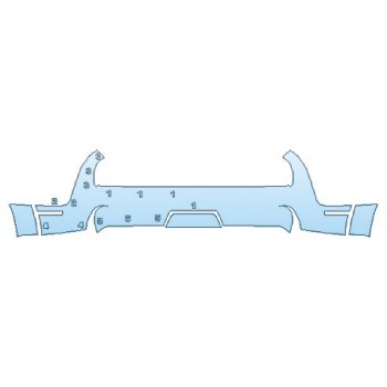 PRECUT PPF CLEAR BRA WRAP