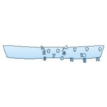 PRECUT PPF CLEAR BRA WRAP
