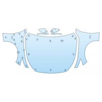 PRECUT PPF CLEAR BRA WRAP
