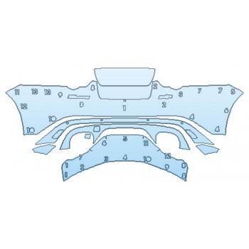 PRECUT PPF CLEAR BRA WRAP