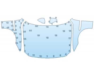 PRECUT PPF CLEAR BRA WRAP