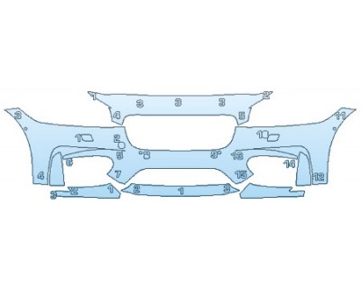 PRECUT PPF CLEAR BRA WRAP