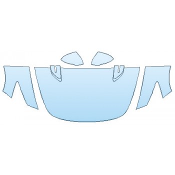 Precut PPF Kit – Clear Bra Paint Protection Film PAINT PROTECTION KIT - 2019 KIA STINGER BASE HOOD (30 INCH) FENDERS MIRRORS - PRECUT PPF CLEAR BRA WRAP