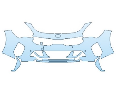 2018 KIA STINGER GT Bumper With Sensors