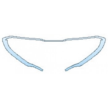PAINT PROTECTION KIT - 2020 KIA STINGER GT2 GRILLE - PRECUT PPF CLEAR BRA WRAP