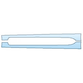 PAINT PROTECTION KIT - 2019 KIA STINGER PREMIUM ROCKERS - PRECUT PPF CLEAR BRA WRAP