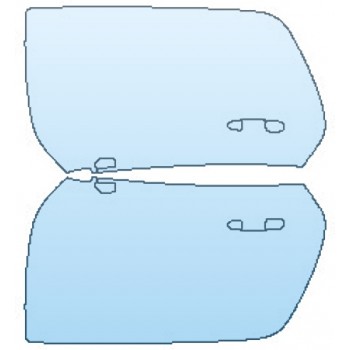 PRECUT PPF KIT - 2018 MERCEDES AMG GT C COUPE FULL DOORS PRECUT PPF CLEAR BRA WRAP