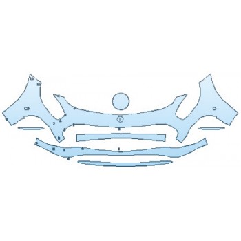 PRECUT PPF CLEAR BRA WRAP