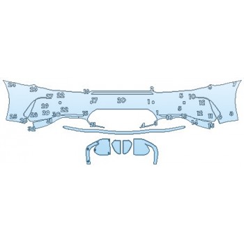 PRECUT PPF CLEAR BRA WRAP