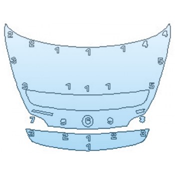 PRECUT PPF CLEAR BRA WRAP