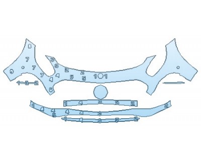 PRECUT PPF CLEAR BRA WRAP