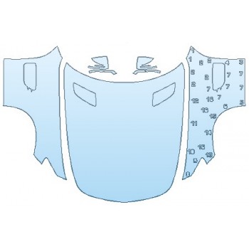PRECUT PPF CLEAR BRA WRAP