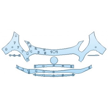 PRECUT PPF CLEAR BRA WRAP