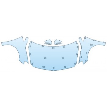 PRECUT PPF CLEAR BRA WRAP