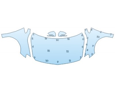 PRECUT PPF CLEAR BRA WRAP
