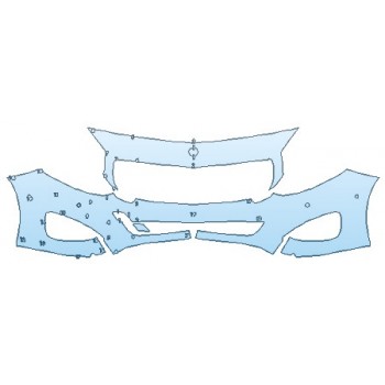 PRECUT PPF CLEAR BRA WRAP