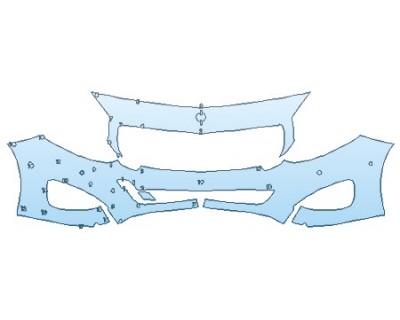 PRECUT PPF CLEAR BRA WRAP