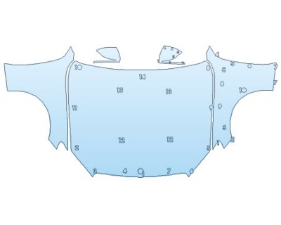 PRECUT PPF CLEAR BRA WRAP
